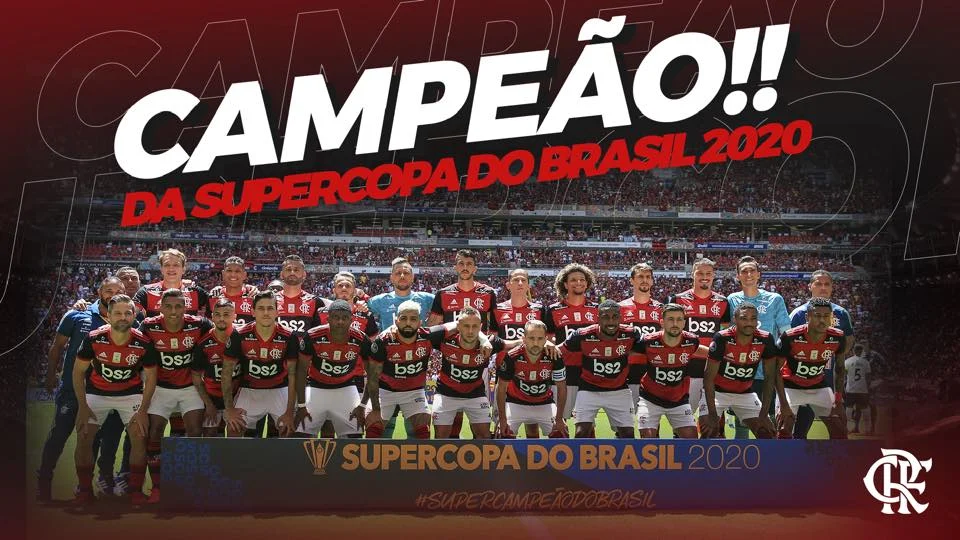 Flamengo inicia 2020 com título da Supercopa do Brasil