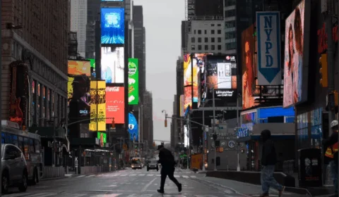 EUA passa a ter o maior número de casos confirmados de Covid-19 no mundo: 82.404