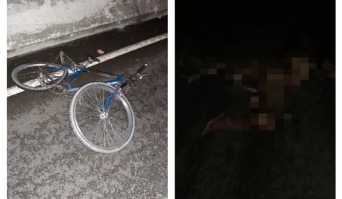 Ciclista é morto após ser atropelado por carreta na Ponte Rio Negro