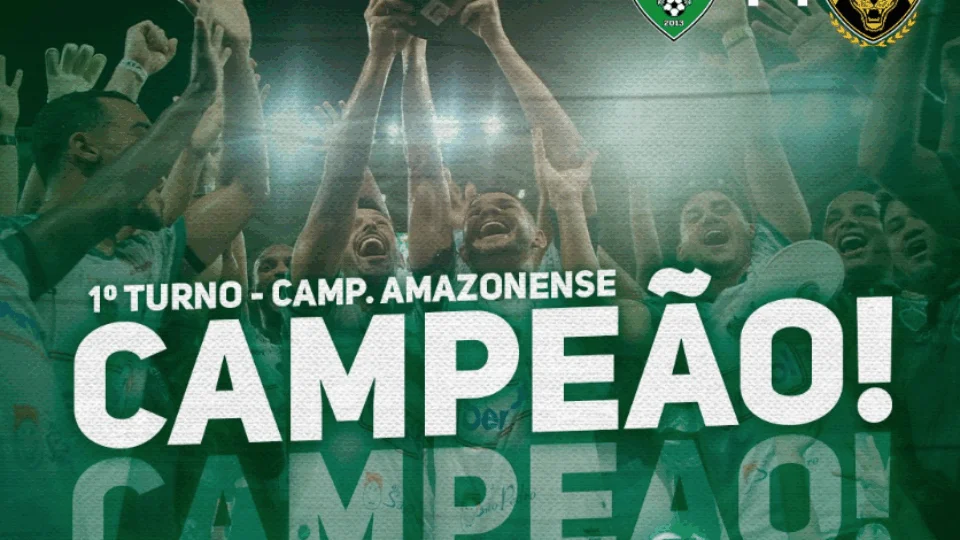 Manaus FC é o campeão do primeiro turno do ‘Barezão’ com goleada em cima do invicto Amazonas FC