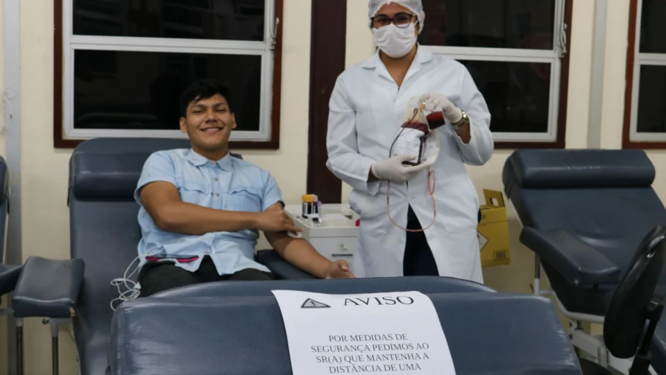 Hemoam chama atenção para doação de sangue agendada