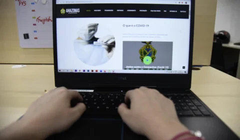 Para melhorar ações contra o Covid-19 no interior do AM, governo realiza videoconferência com secretários