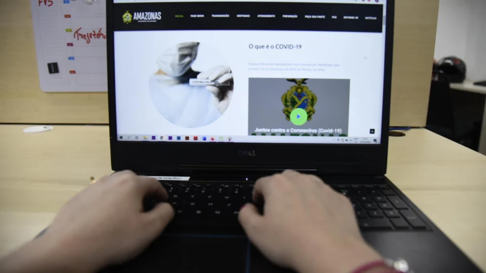 Para melhorar ações contra o Covid-19 no interior do AM, governo realiza videoconferência com secretários