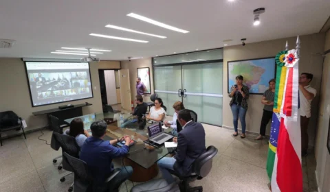 Wilson Lima apresenta demandas do Amazonas ao presidente Jair Bolsonaro durante videoconferência