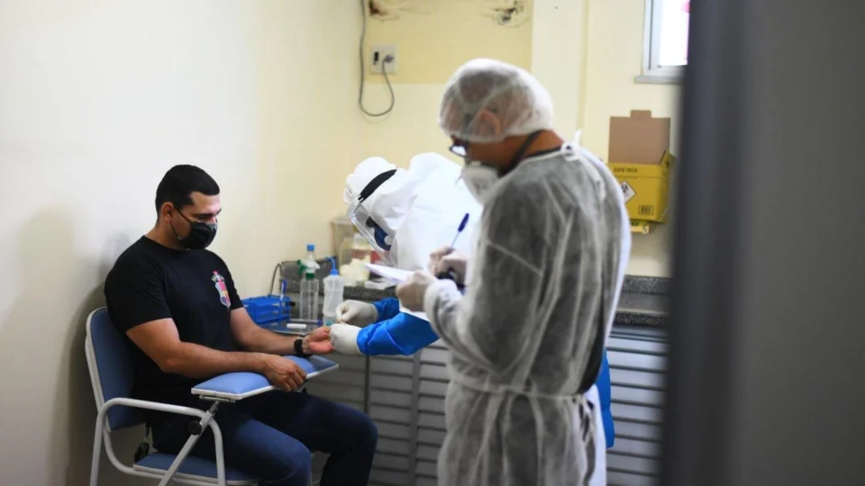 Ações voltadas para prevenção, realizam 150 testes rápidos para Covid-19, em membros da Polícia Militar