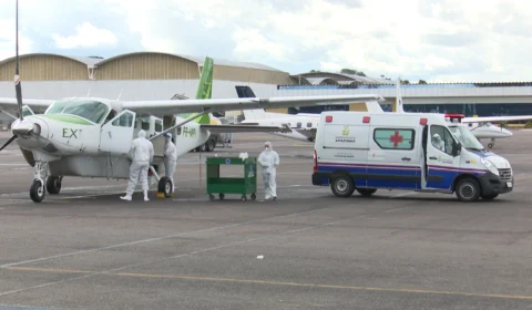 Susam já transferiu para a capital, por meio de UTI aérea, seis pacientes, entre suspeitos e confirmados de Covid-19