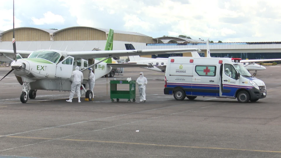 Susam já transferiu para a capital, por meio de UTI aérea, seis pacientes, entre suspeitos e confirmados de Covid-19