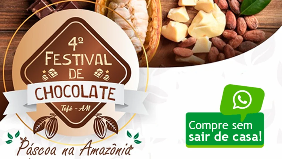 4º Festival de Chocolate de Tefé ganha versão digital