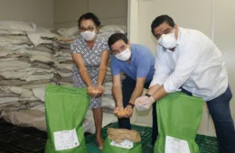 Sepror recebe 24,7 toneladas de sementes de milho, que irão beneficiar 1,2 mil agricultores do Amazonas