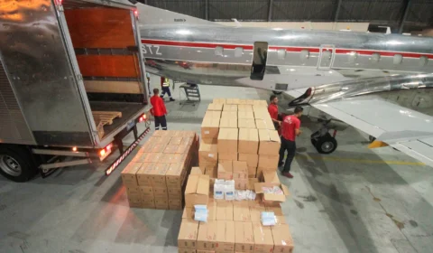 Amazonas recebe segunda parte da doação de insumos da área hospitalar feita pelo Hospital Albert Einstein