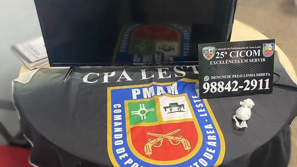 Homem é preso por receptação e tráfico de drogas na zona Leste