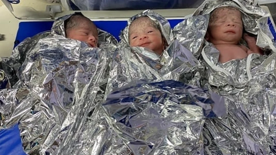 Equipe do SAMU ajuda venezuelana no parto de trigêmeos dentro de residência, em Boa Vista