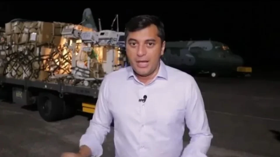 Vídeo: Wilson Lima anuncia chegada de quinze novos respiradores em Manaus e irão para o Delphina Aziz