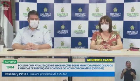 Atualização: Covid-19 desacelera por 2 dias consecutivos no Amazonas