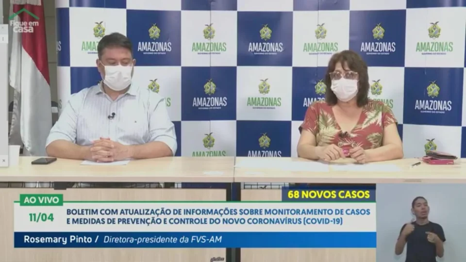 Atualização: Covid-19 desacelera por 2 dias consecutivos no Amazonas