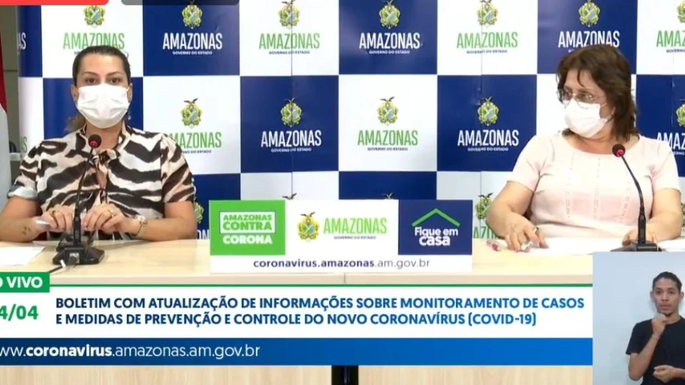 Amazonas tem 209 novos casos da Covid-19; total de mortes chega a 90