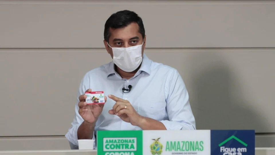 Wilson Lima lança auxílio emergencial de R$ 200 para 50 mil famílias da capital e do interior