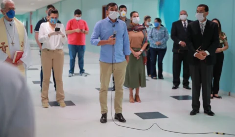 Wilson Lima inaugura Hospital de Retaguarda da Nilton Lins, ampliando leitos para pacientes de Covid-19