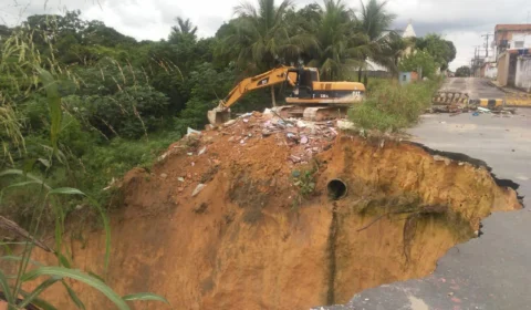 Após igreja desabar e moradores deixarem casas, obra de revitalização chega ao bairro Nova Cidade