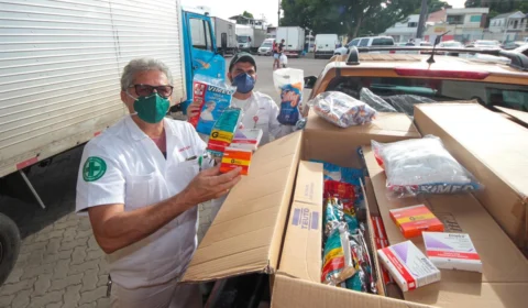 Governo do Amazonas recebe doações de Equipamentos de Proteção Individual (EPIs) e insumos de saúde