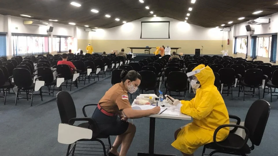 CBMAM monta sistema interno de atendimento de saúde para Bombeiros Militares do Amazonas