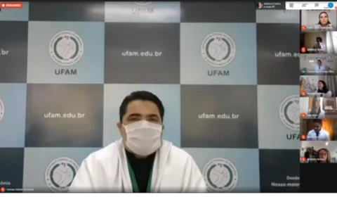 Em cerimônia por videoconferência, 37 finalistas do curso de Medicina da Ufam, colaram grau antecipadamente