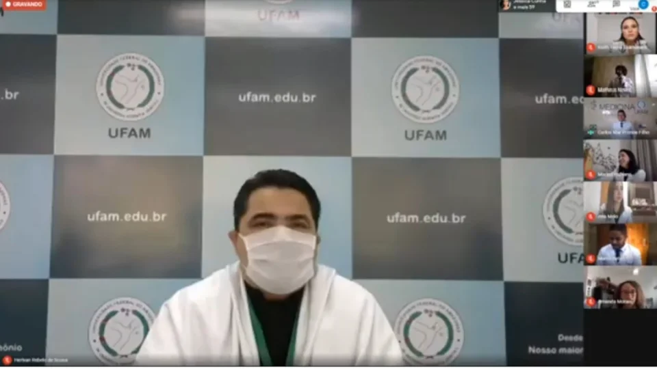 Em cerimônia por videoconferência, 37 finalistas do curso de Medicina da Ufam, colaram grau antecipadamente