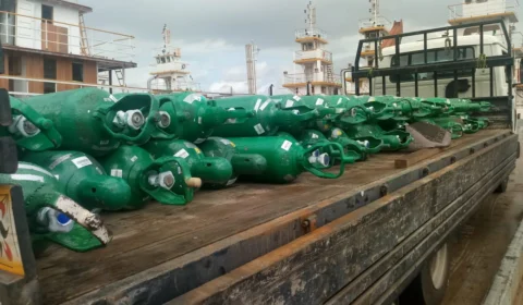 Covid-19: Governo do estado envia 74 cilindros de oxigênio para Tefé (AM)