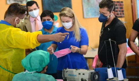 Governo do Amazonas distribuirá máscaras de pano em todos os terminais da capital amanhã (1º/06)