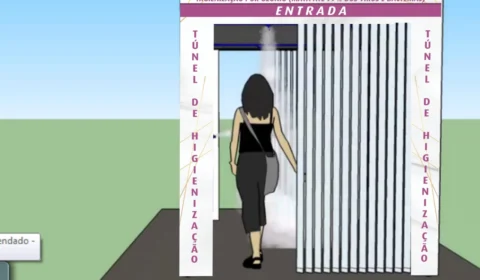 Cabine desenvolvida para ser usada em eventos pode ajudar na prevenção à Covid-19