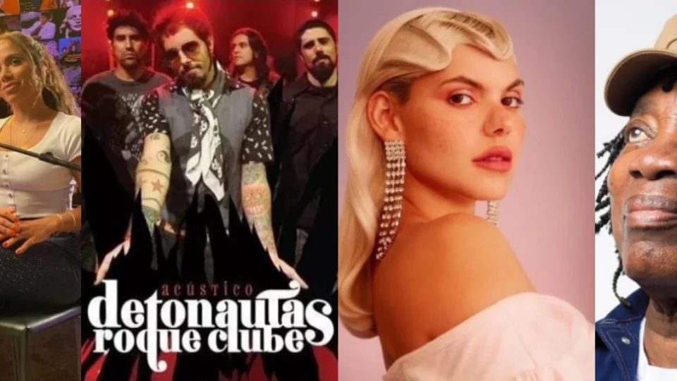 Lives de hoje: Anitta, Pablo, Detonautas, Duda Beat, Lobão, festival com Milton Nascimento e mais shows