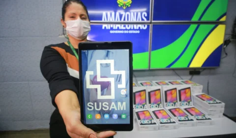 Tablets doados por empresa do PIM vão ajudar no monitoramento da Covid-19