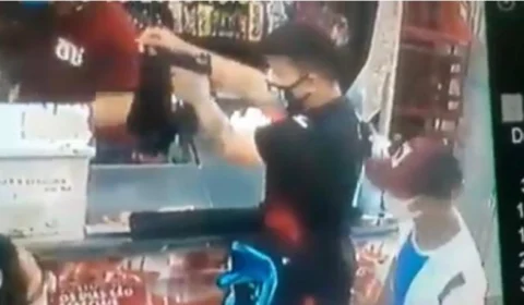 Proprietário de mercadinho vive momentos de pânico nas mãos de criminosos durante assalto