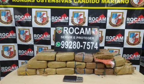 Homem é preso com 15 quilos de maconha no Coroado