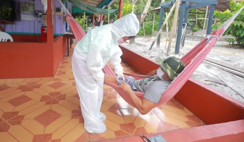 Comunidades em Unidades de Conservação do AM recebem testes rápidos de Covid-19