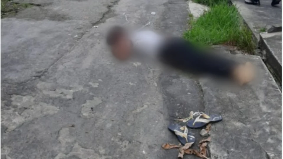 Homem é assassinado a tiros e suspeito do crime é preso em seguida pela polícia