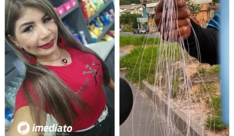 Mulher tem pescoço cortado por linha  com cerol a caminho do trabalho no Cidade de Deus