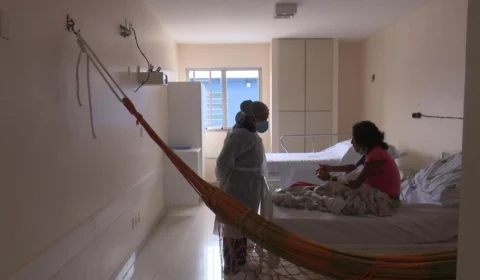 Hospital de Combate Nilton Lins recebe pacientes indígenas para tratar de Covid-19