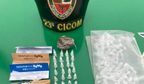 Homem é preso com entorpecentes na comunidade Jacarezinho