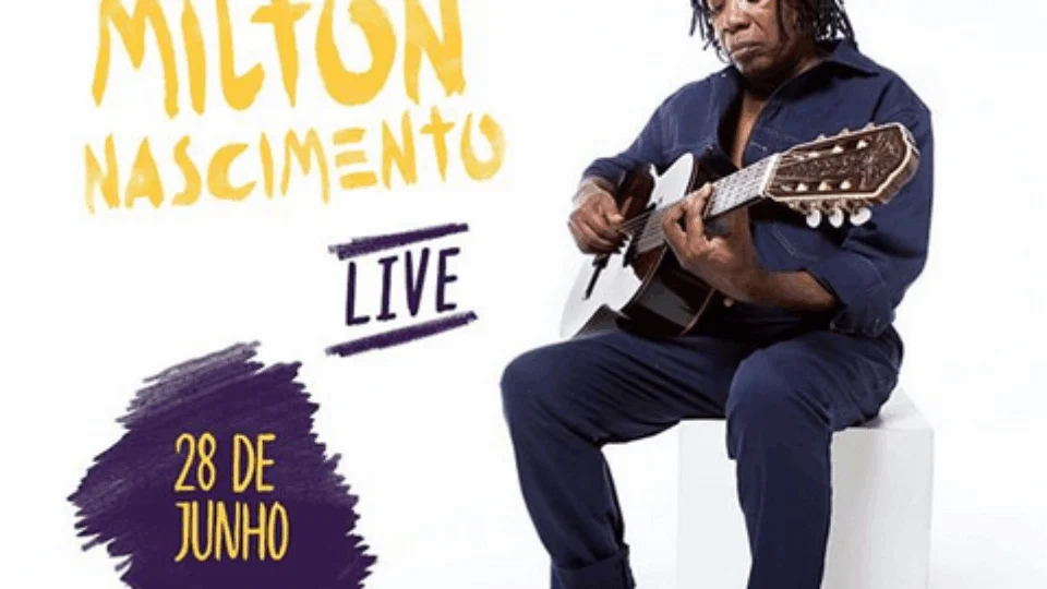 Milton Nascimento anuncia live; confira data e horário
