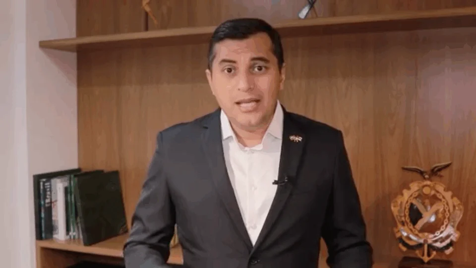 Governador Wilson Lima se pronuncia sobre a operação da PF; confira o vídeo