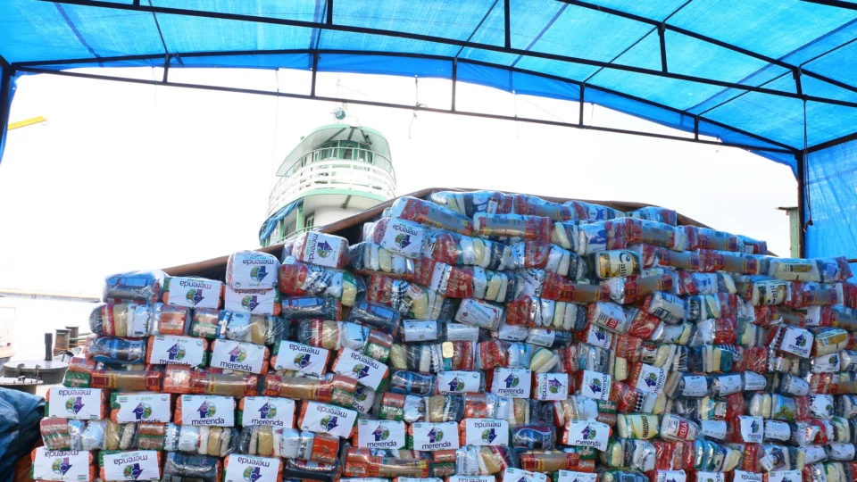Mais seis municípios do interior iniciam a entrega dos kits do ‘Merenda em Casa’ nesta terça (16)