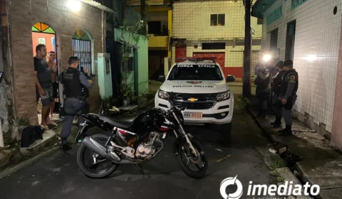 Polícia recupera moto roubada através de GPS, no bairro Ouro Verde