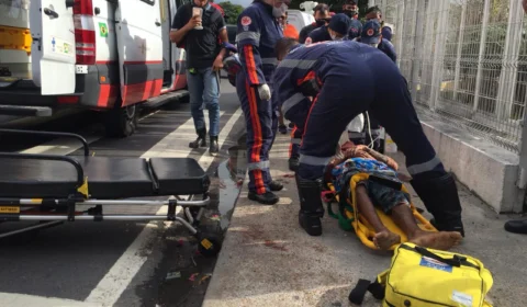 Criminoso é baleado ao ser surpreendido por popular armado durante tentativa de assalto