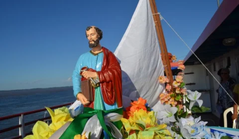 Procissão fluvial de São Pedro acontece na tarde desta segunda (29) de forma restrita devido à pandemia