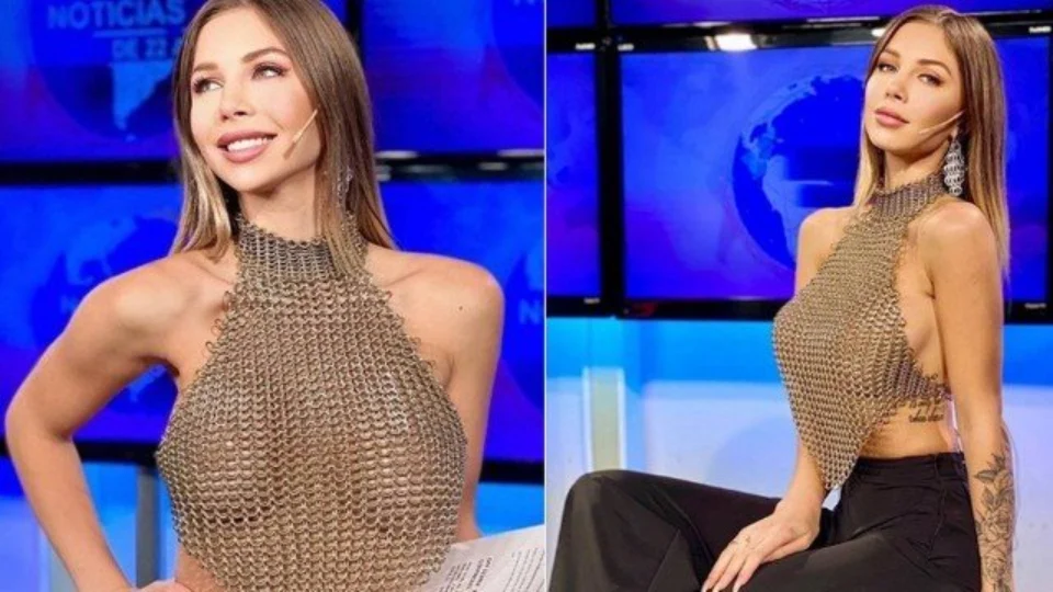 Criticada por transparência, apresentadora rebate: ‘Enquanto peitos forem anormais, andaremos para trás’