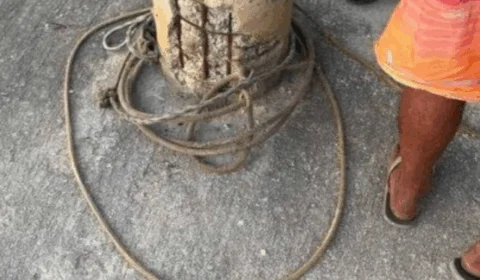 Idoso é amarrado em poste e espancado após mostrar pênis para menina de 9 anos