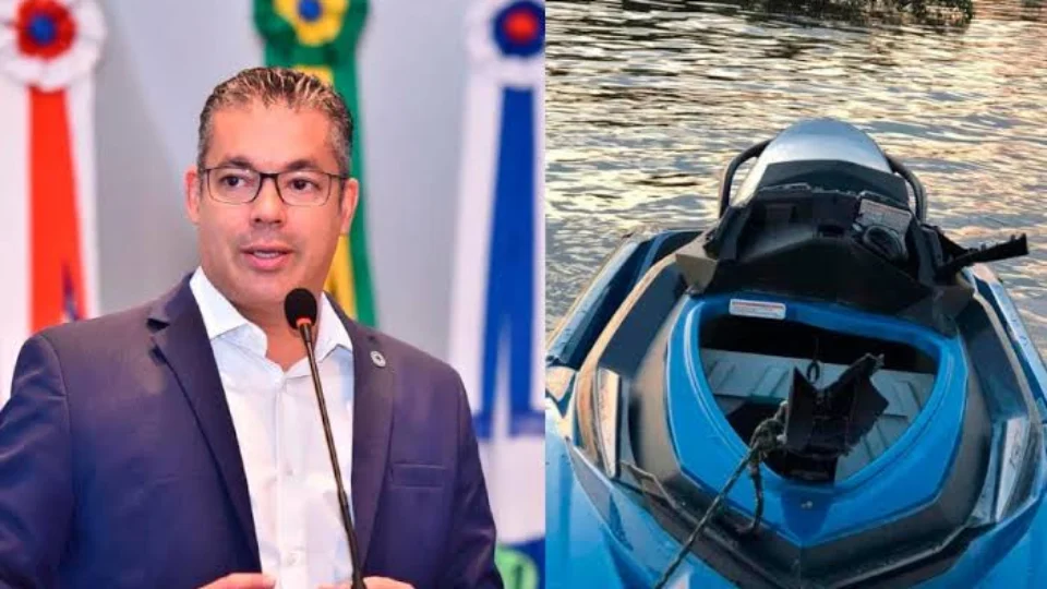 Presidente da Aleam, Josué Neto quebra perna ao sofrer grave acidente de jet ski em Manaus