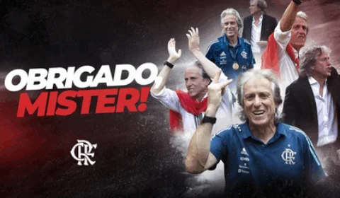 Flamengo anuncia saída do técnico Jorge Jesus, o Mister