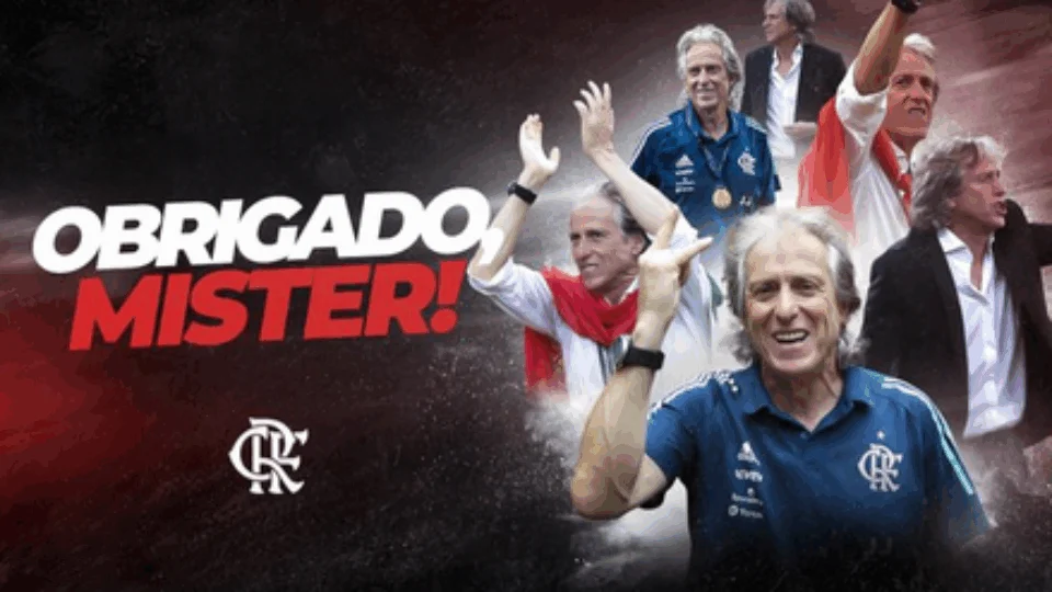 Flamengo anuncia saída do técnico Jorge Jesus, o Mister